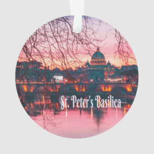 Ornamento Basilica de Peter, Roma, Itália