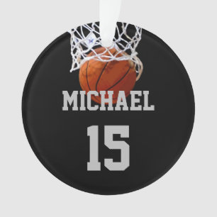 Ornamento Basquete Seu Nome