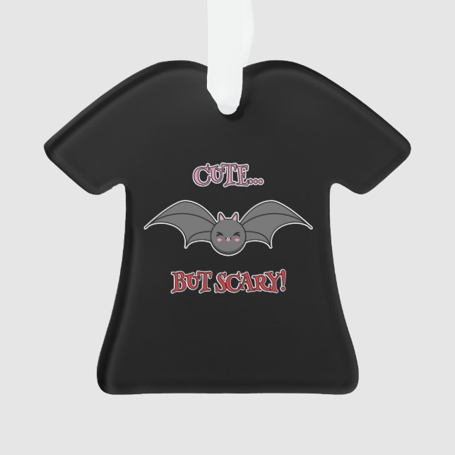 Ornamento Bat Bonito mas Assustador (Frente)
