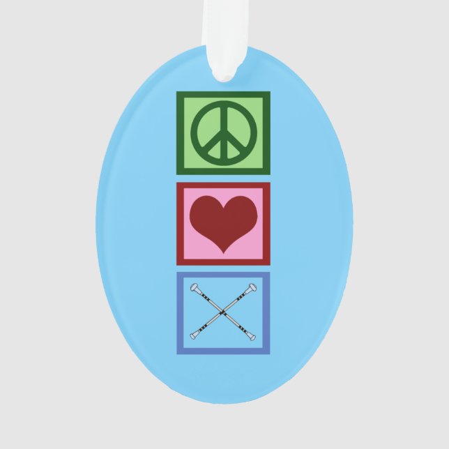 Ornamento Baton Twirling Azul (Verso)