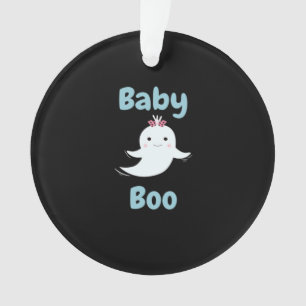 Ornamento Bebê Boo Cute Halloween Crianças Ou Casais Present