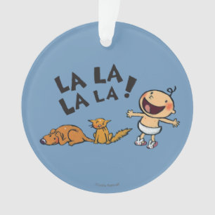 Ornamento Bebê de canto de Leslie Patricelli com