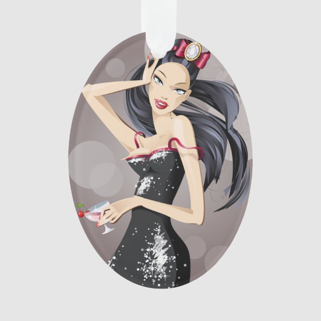ORNAMENTO BELA MULHER (Frente)