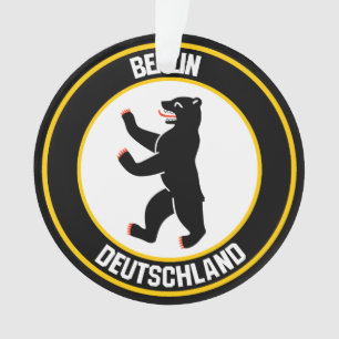 Ornamento Berlim Round Emblem