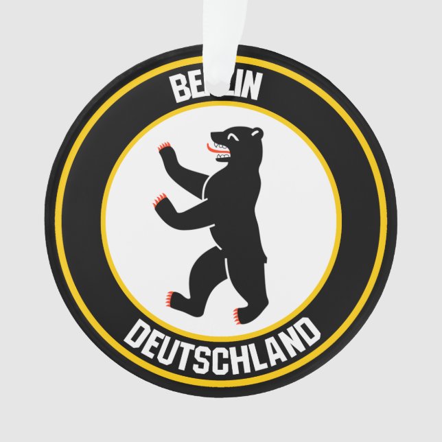 Ornamento Berlim Round Emblem (Frente)