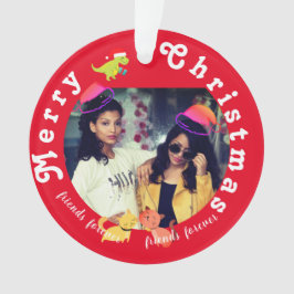 Ornamento Besidades PERSONALIZADAS Feliz Natal