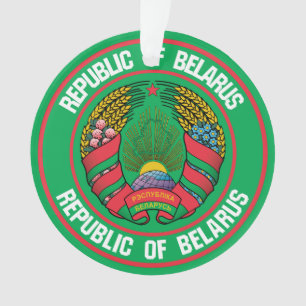 Ornamento Bielorrússia Round Emblem