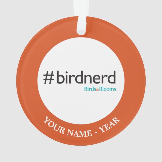 Ornamento #BirdNerd (Verso)