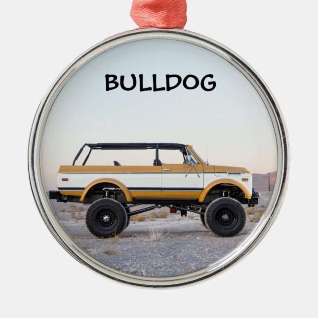Ornamento Blazer Bulldog (Frente)