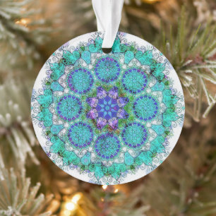 Ornamento Blue Mandala
