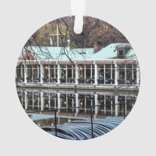 Ornamento Boathouse do restaurante de Loeb do Central Park