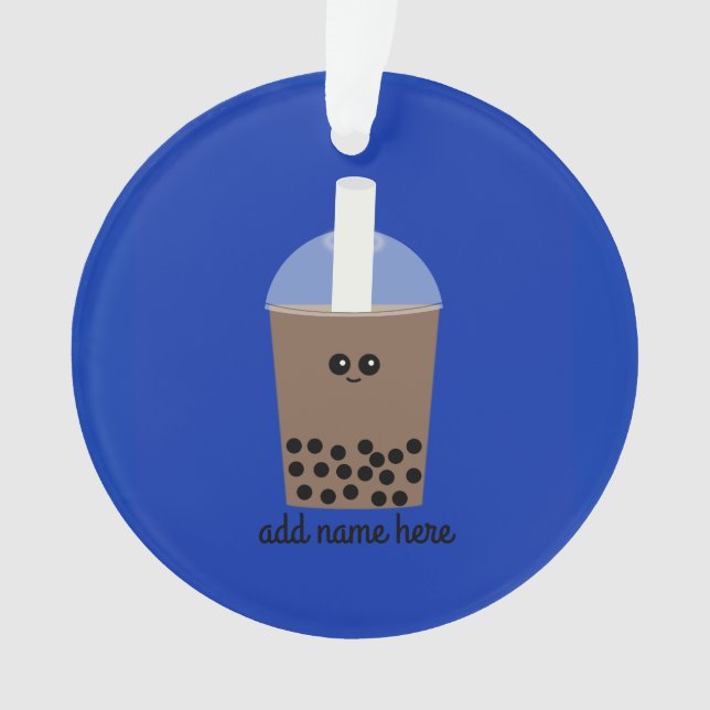 Ornamento Boba Drink #1 Ornament (Frente)