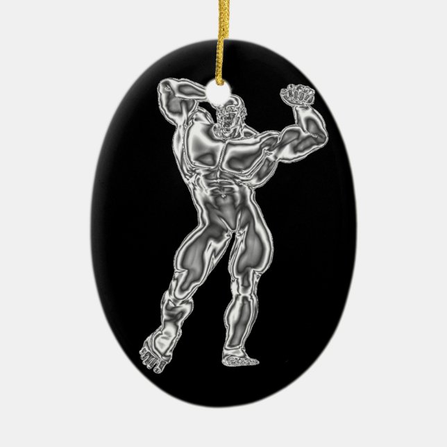 Ornamento Bodybuilding da pose dos homens (Frente)
