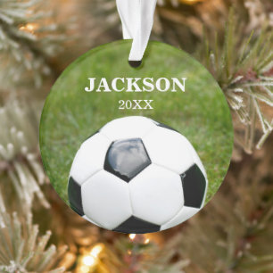 Ornamento Bola de futebol personalizada