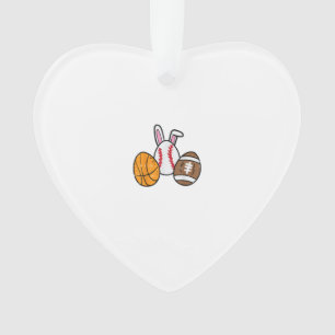 Ornamento Bolas de Páscoa Basquetebol Beisebol Futebol Menin