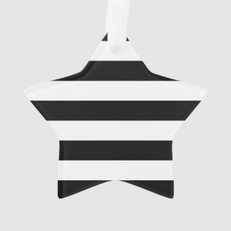 Ornamento Bold Black And White Stripes Design