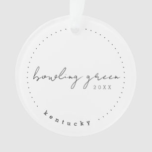 Ornamento Boliche Green, Kentucky KY Viagem Estados Unidos