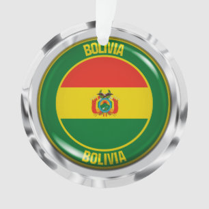 Ornamento Bolívia Round Emblem