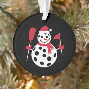 Ornamento Boné de Papai Noel Família de Boneco de Neve Xmas 