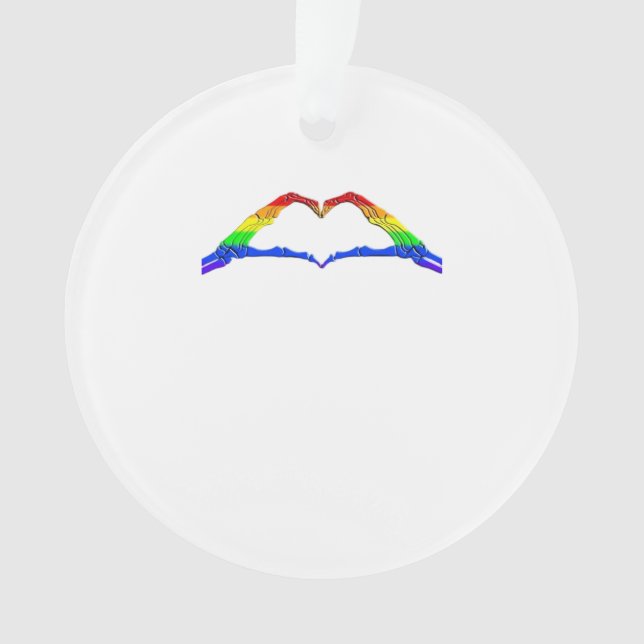 Ornamento Bone Hands Heart Classic (Frente)