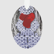 Boneco de neve celta do nó