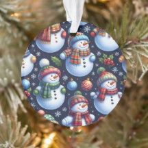 Boneco de Neve Festivo Aconchegante