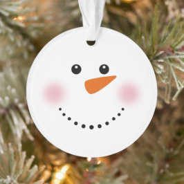Ornamento Bonito Nose Nose Snowman