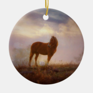 Ornamento bonito Palomino Mustang