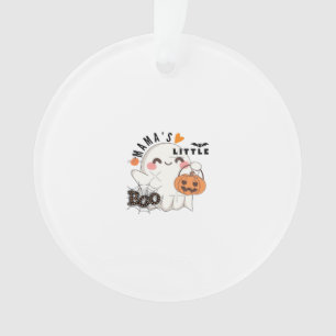 Ornamento Boo da mamãe - Gráfico do Dia das Bruxas de Kawaii