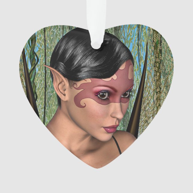 Ornamento Borboleta de fada (Frente)