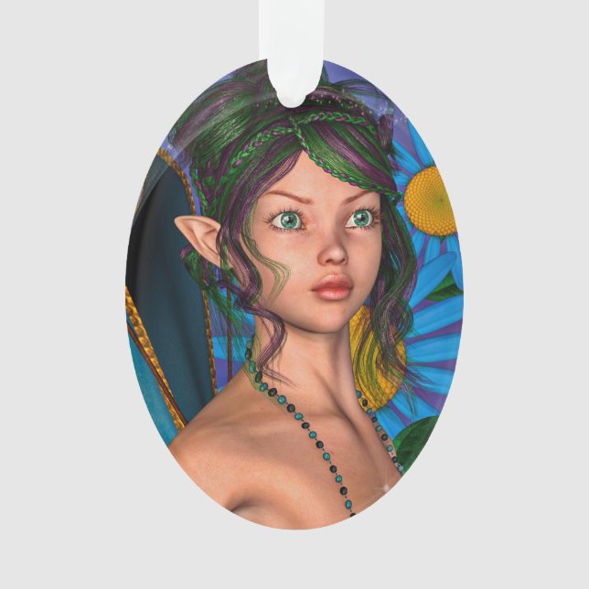 Ornamento Borboleta Fada (Frente)
