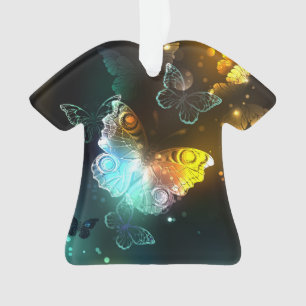 Ornamento Borboletas luminosas e borboletas noturnas