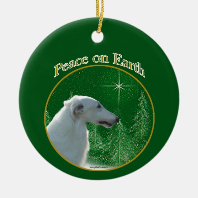 Ornamento Borzoi (Frente)