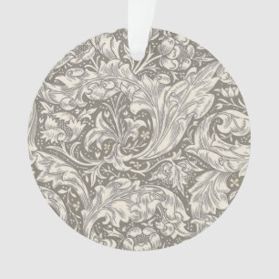 Ornamento Botão de Solteiro damasco antigo William Morris