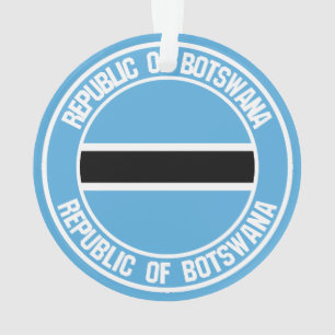 Ornamento Botsuana Round Emblem