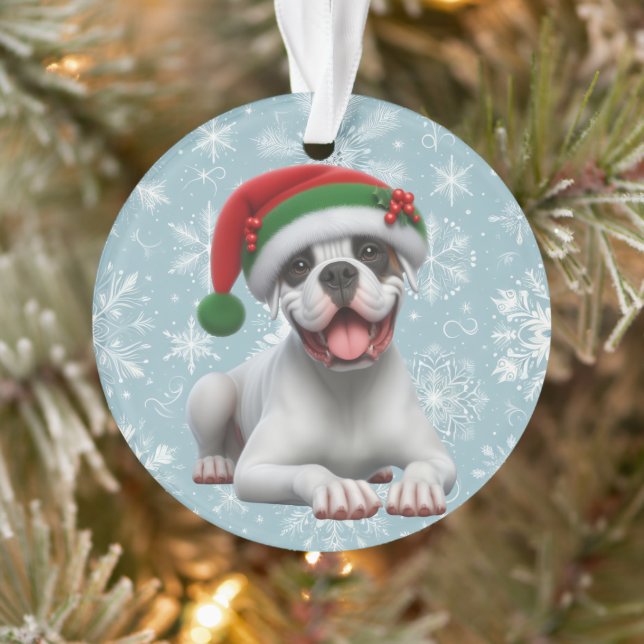 Ornamento Boxer Jingle All the Way Natal (Árvore)