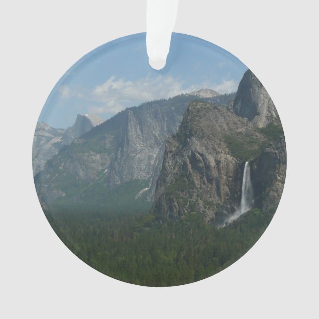 Ornamento Bridalveil Falls and Half Dome em Yosemite (Frente)