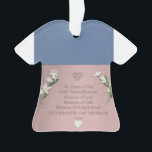 Ornamento Brilhos do Flor<br><div class="desc">Uma bela inspiração romântica para lembrar sua querida do amor que você sente! Este adorável ornamento pode trazer um sentimento especial a uma pessoa especial!</div>
