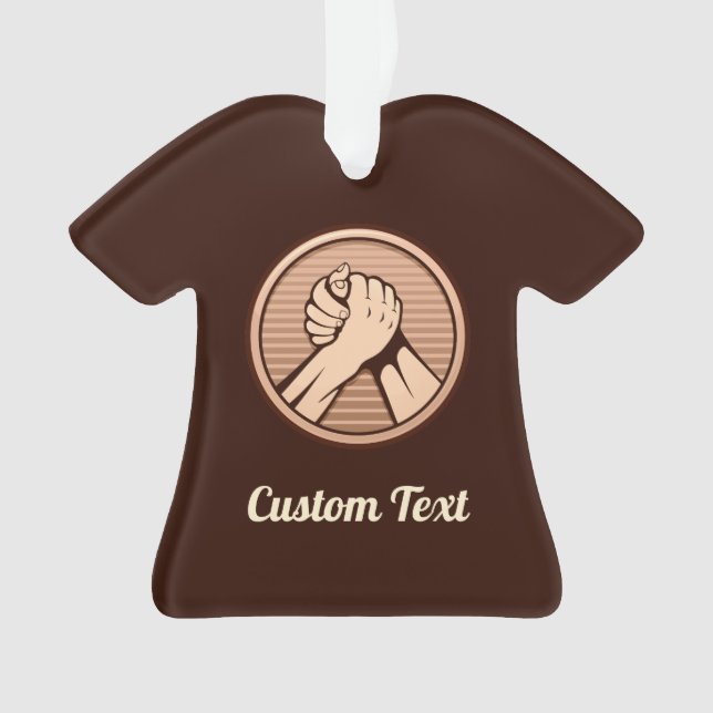 Ornamento Bronze da luta do braço (Frente)