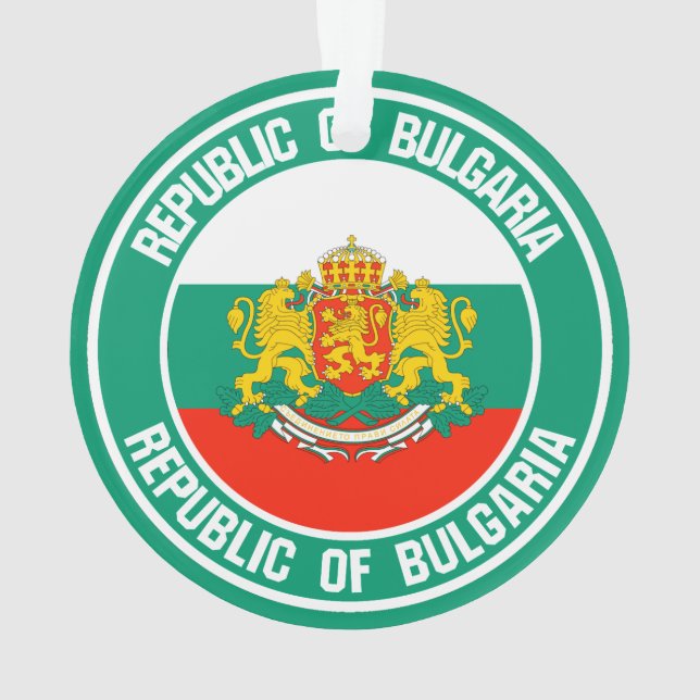 Ornamento Bulgaria Round Emblem (Verso)