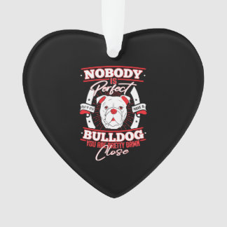 Ornamento Bulldog Perfection Dog Love