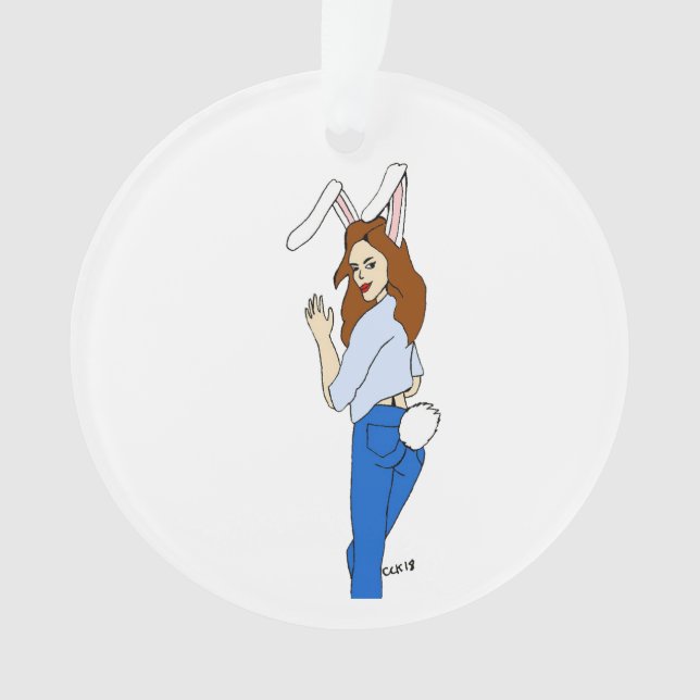 Ornamento bunnygirl (Frente)