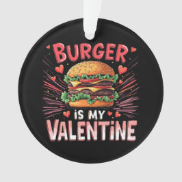 Ornamento Burger é meu Namorados Um Homenagem Hilário