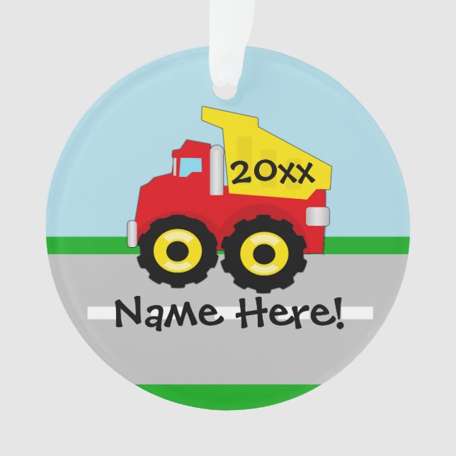 Ornamento Burquina de Construção para Meninos (Frente)