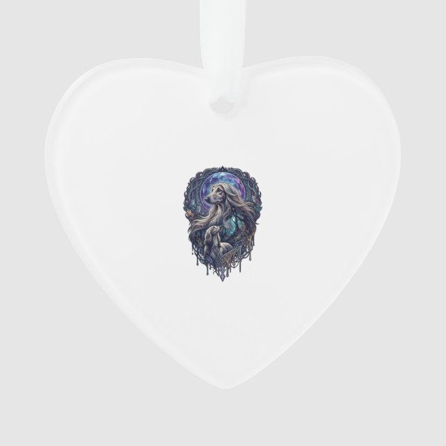 Ornamento Cachorro Floresta Encantada Lua Cristal_1 (Frente)