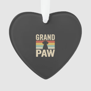 Ornamento Cachorro Retro Vintage Grand Paw