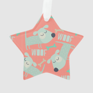 Ornamento Cães e Ossos