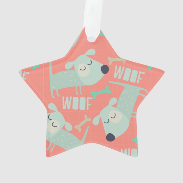 Ornamento Cães e Ossos (Verso)