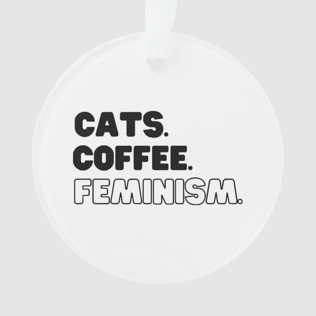 Ornamento Café Feminismo (Frente)
