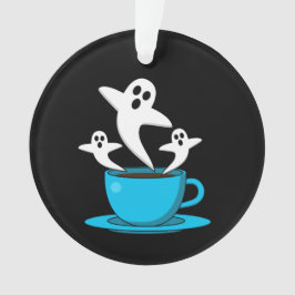 Ornamento Café fumante fantasma